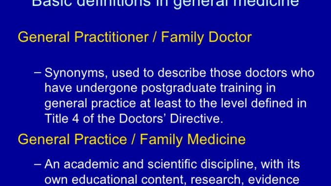 define-general-practitioner