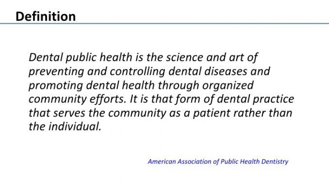 dental-public-health-definition