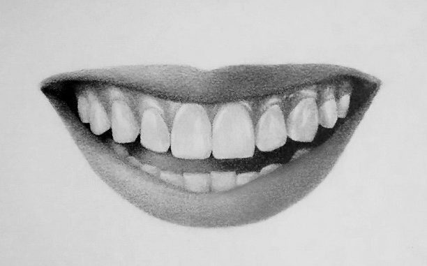 how-to-draw-a-mouth-with-teeth