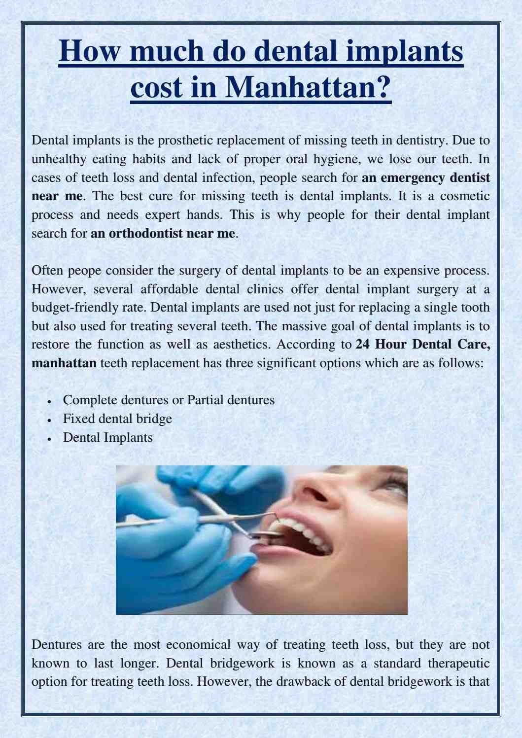 How much do dental implants cost in 2020?