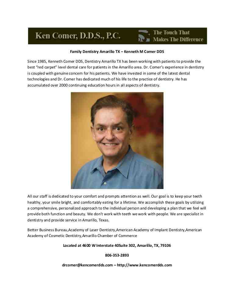 Cosmetic dentistry amarillo tx Dental News Network