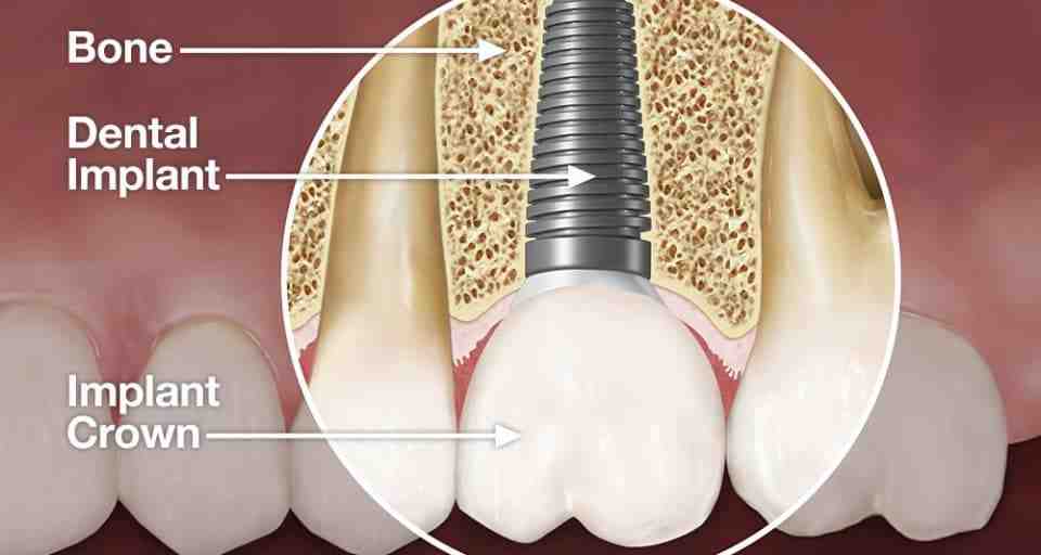 How much is a dental implant with insurance?