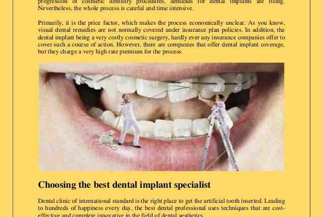 Is dental implant safe