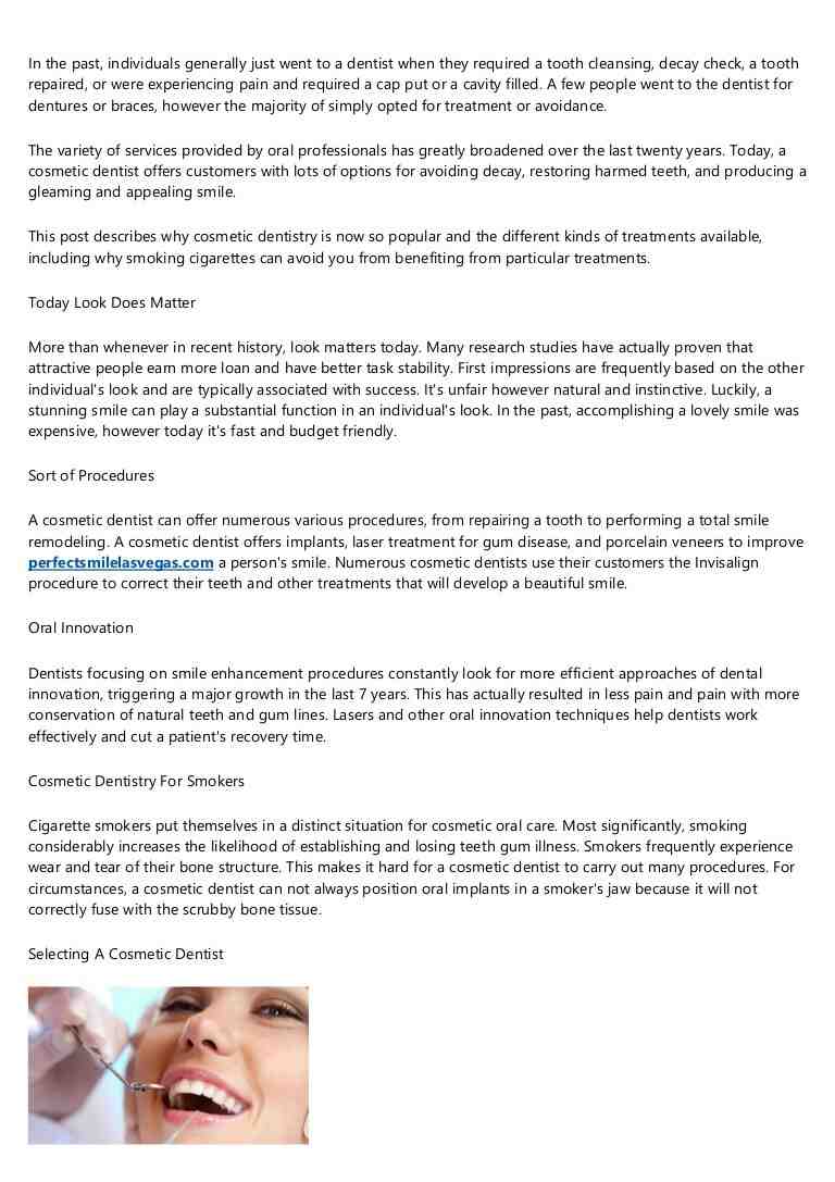 What are my options for cosmetic dentistry?