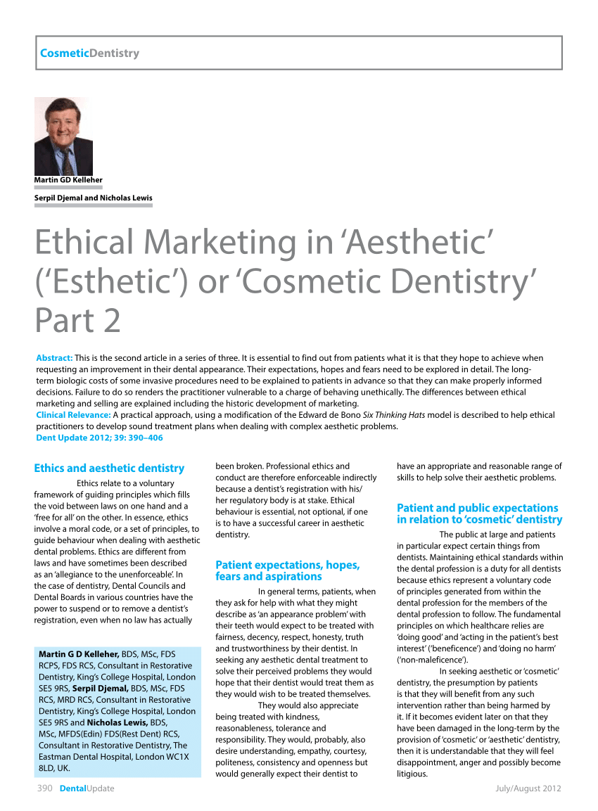 What is the difference between a dentist and a cosmetic dentist?