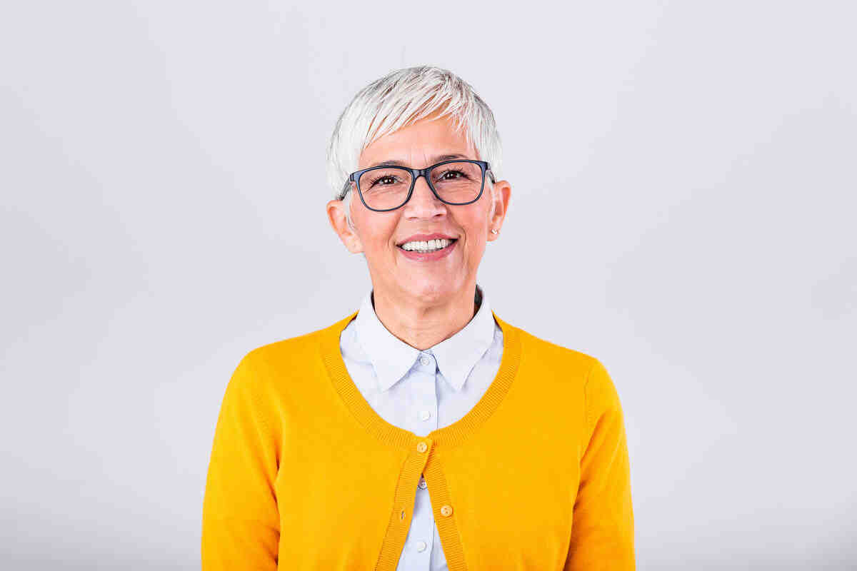 What are permanent fake teeth called?