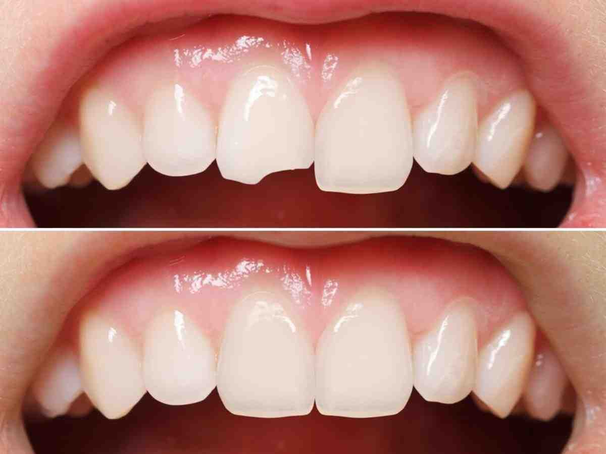 How can I fix a loose crown at home?