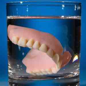 Can you choke on your dentures at night?